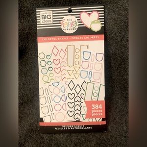 NEW Happy Planner Layered Boxes Sticker Book